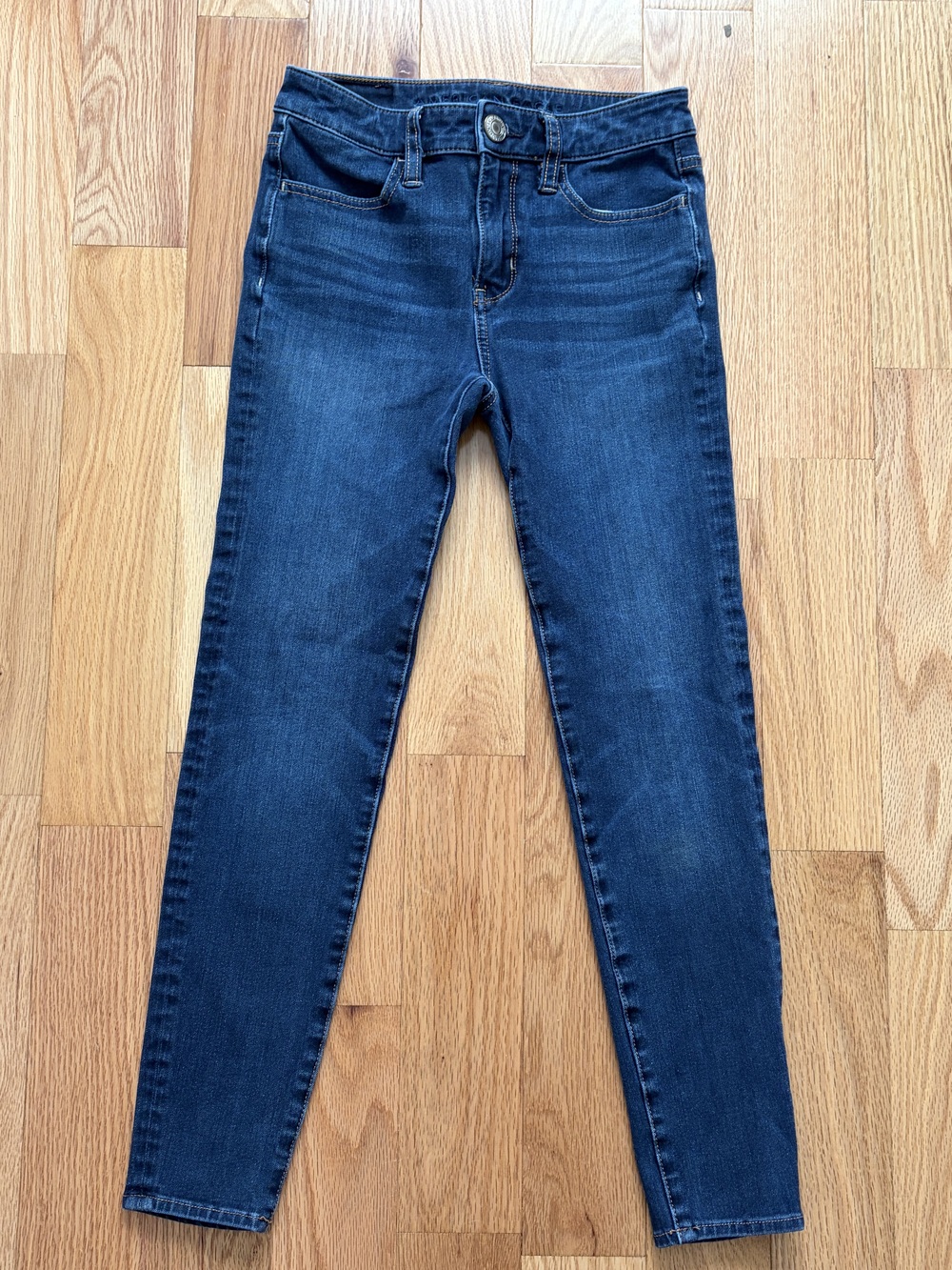 American Eagle Jeans Dark Wash 00 Short